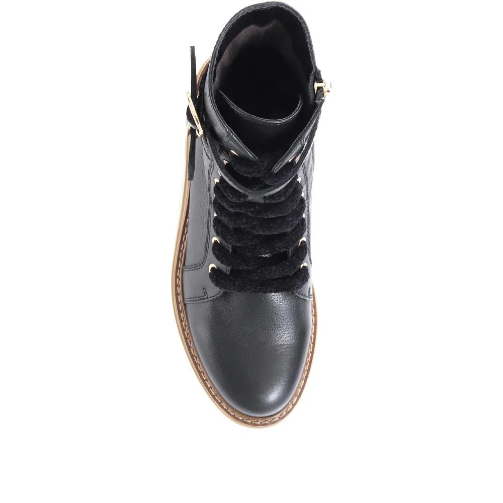 Simonetta Biker Boots - SIMONETTA / 322 842 - Black - Image 3