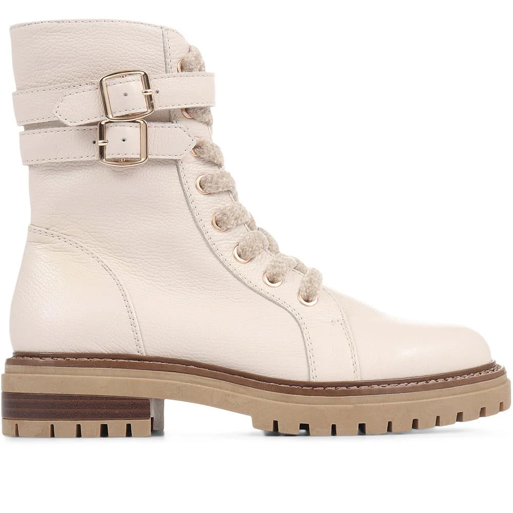 Simonetta Biker Boots - SIMONETTA / 322 842 - White - Image 2