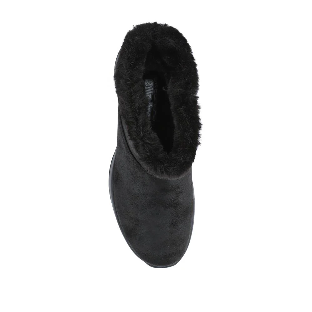 Slip-ins: On-the-GO Joy - Cozy Dream Boots - SKE42078 / 328 312 - Black - Image 4