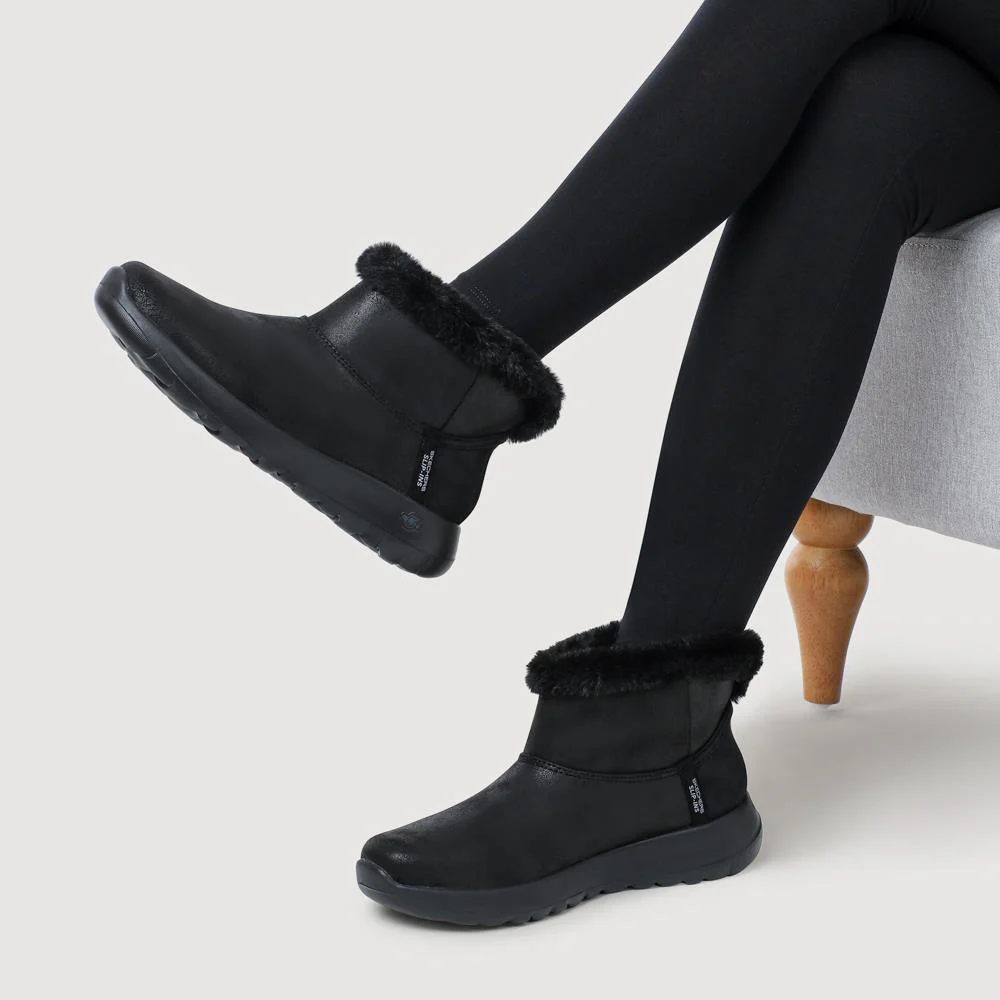Slip-ins: On-the-GO Joy - Cozy Dream Boots - SKE42078 / 328 312 - Black - Image 5