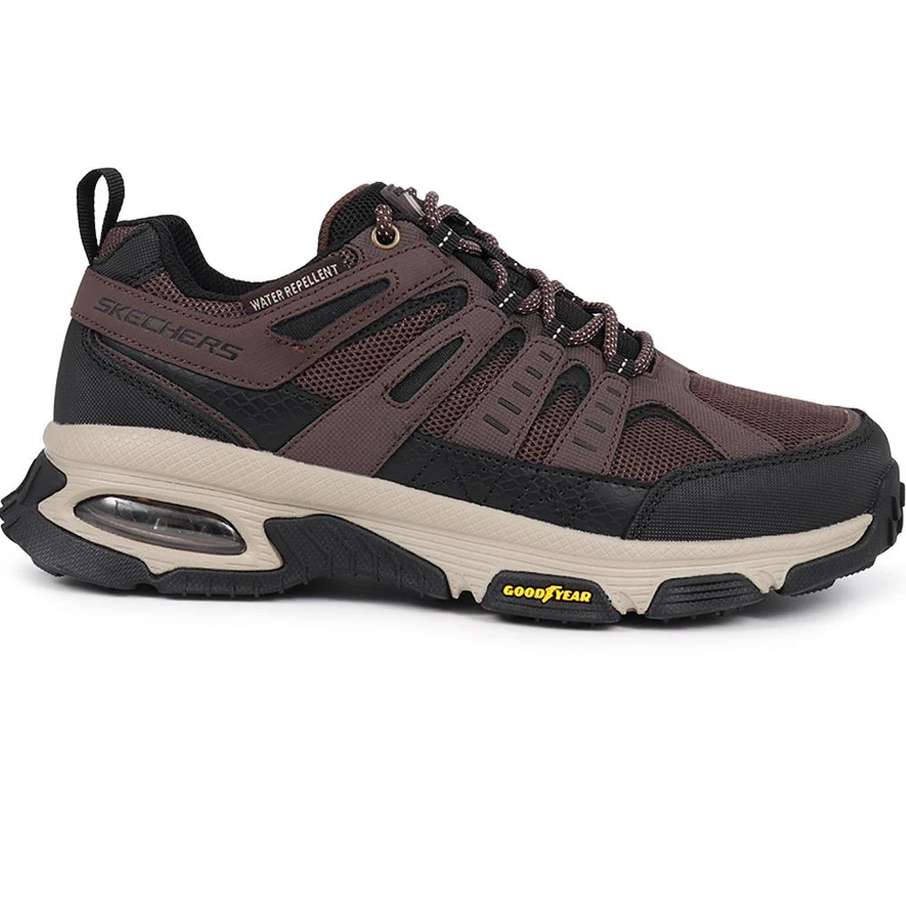 Skech-Air Envoy Lace-Up Trainers - SKE40087 / 325 605 - Brown - Image 2