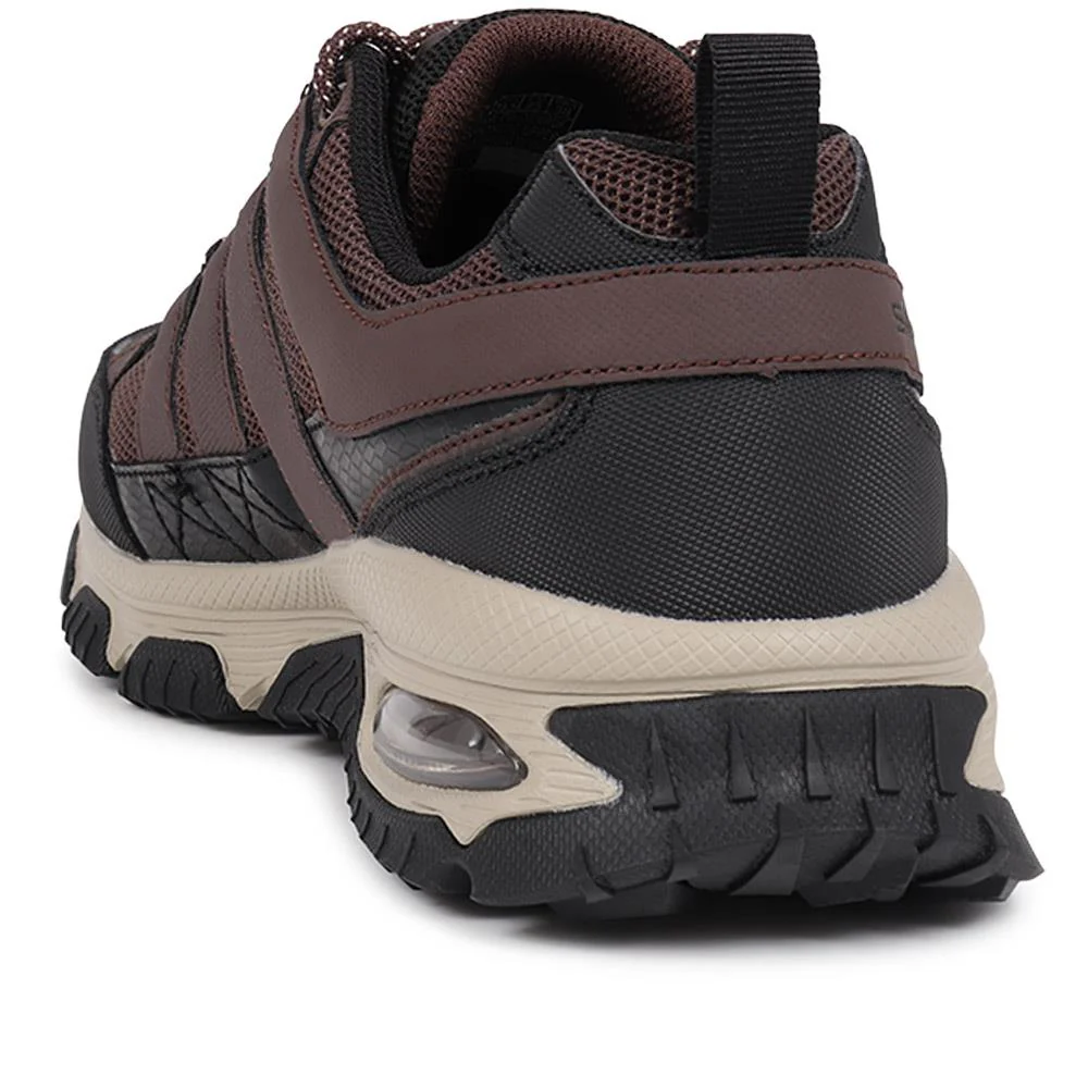 Skech-Air Envoy Lace-Up Trainers - SKE40087 / 325 605 - Brown - Image 3