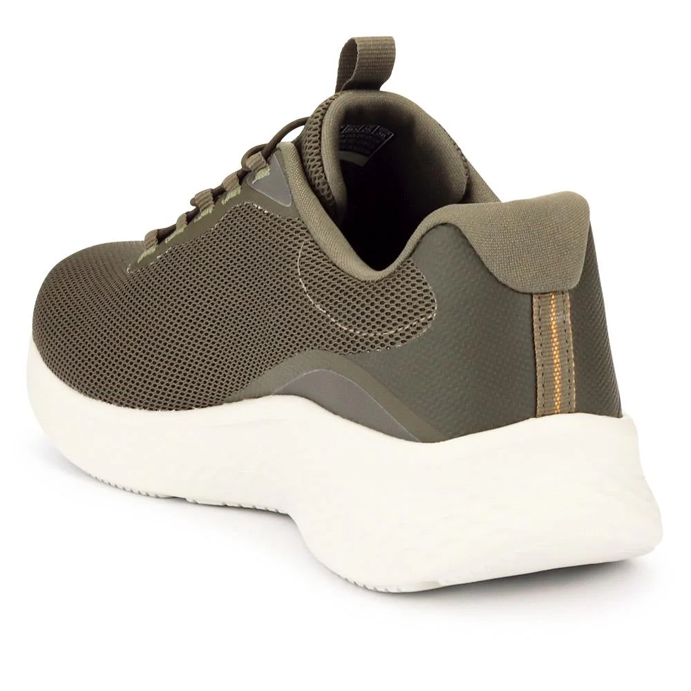 Skechers – Wide Fit SKECH-LITE PRO Trainers. - SKE41001 / 326 622 - Olive - Image 4