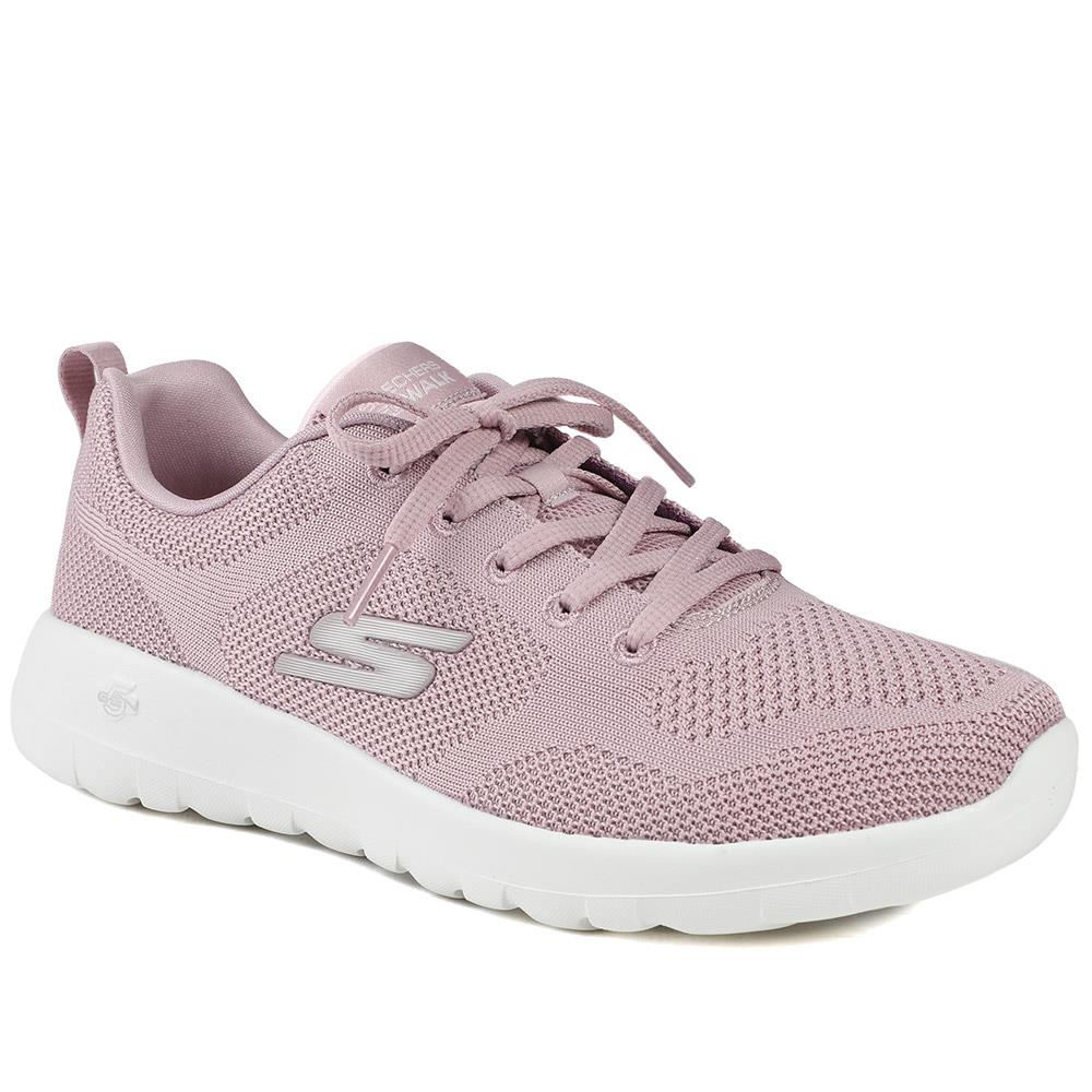 Skechers Air Cooled Lace Up Trainers - SKE43022 / 328 831 - Mauve