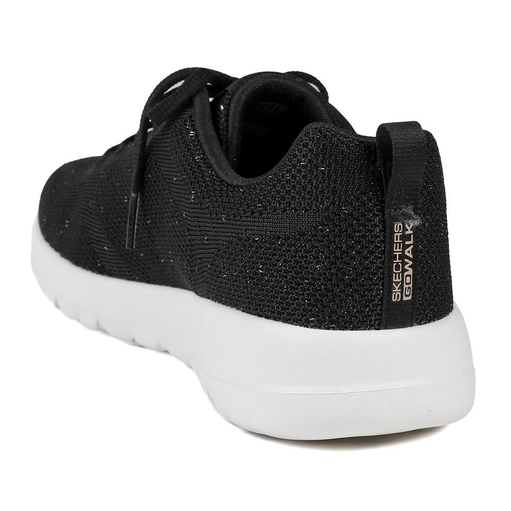 Skechers Air Cooled Lace Up Trainers - SKE43022 / 328 831 - Black - Image 4