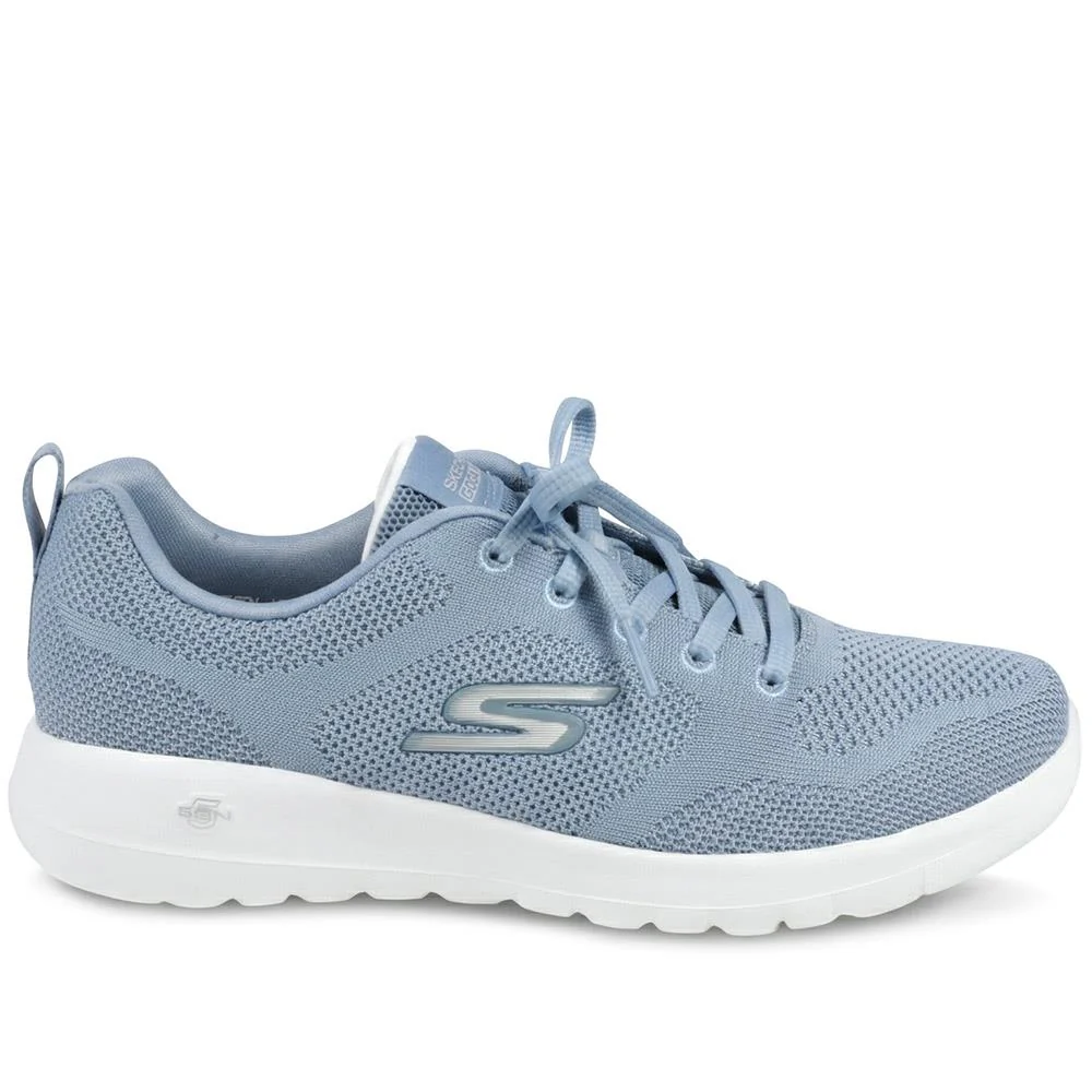 Skechers Air Cooled Lace Up Trainers - SKE43022 / 328 831 - Blue - Image 2