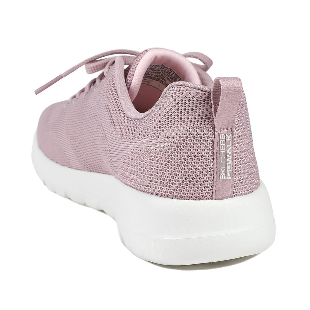 Skechers Air Cooled Lace Up Trainers - SKE43022 / 328 831 - Mauve - Image 4