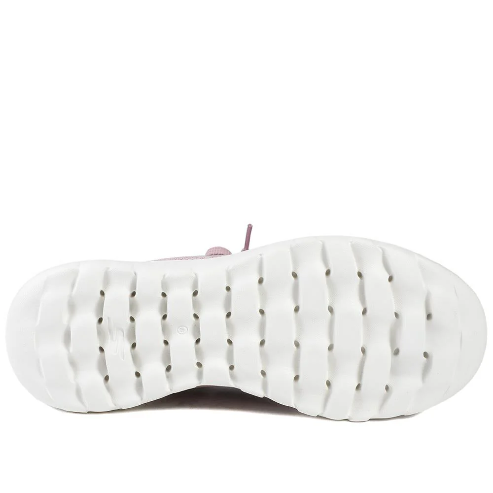 Skechers Air Cooled Lace Up Trainers - SKE43022 / 328 831 - Mauve - Image 6