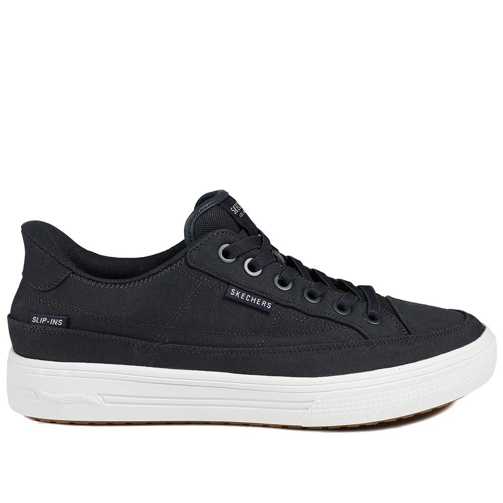 Skechers Arch Fit Arcade Trainers - SKE43511 / 328 724 - Navy - Image 3