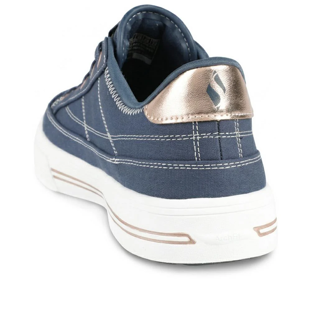 Skechers Arch Fit Gallery - Van-Go - SKE43087 / 329 086 - Navy - Image 3