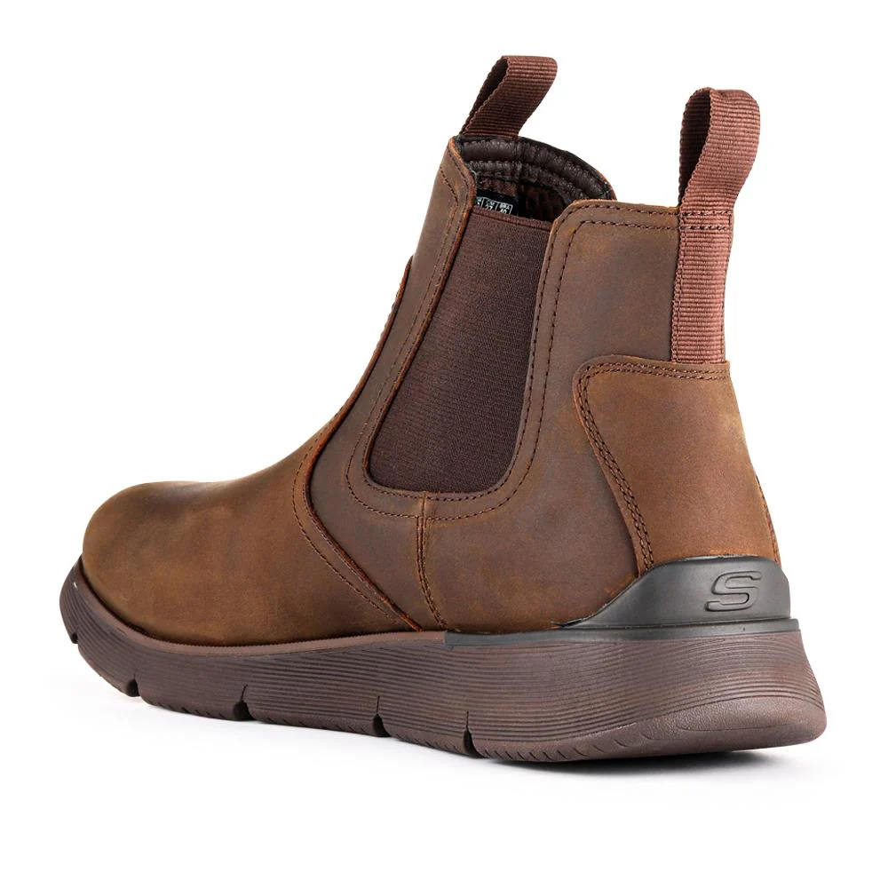 Skechers Augustino - Paulo Boots - SKE42064 / 327 887 - Brown - Image 3