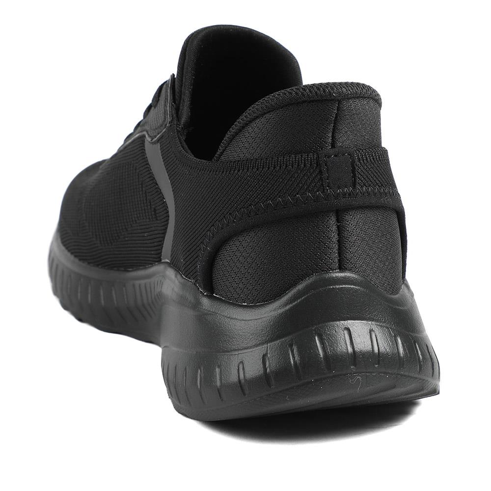 Skechers Bob Squad Chaos Solid Step Trainers - SKE43512 / 328 725 - Black - Image 4