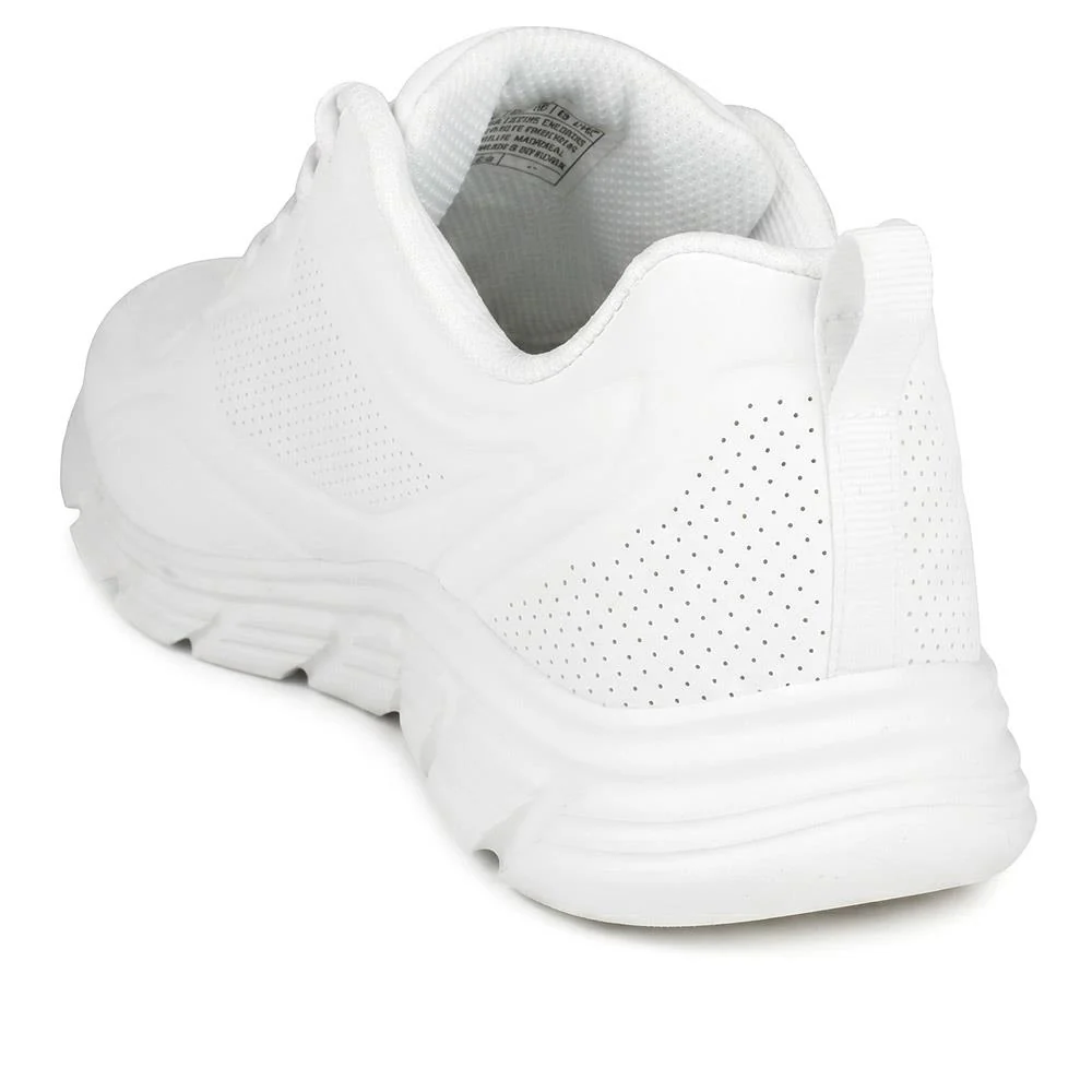 Skechers BOBS B FLEX Breathable Trainers - SKE42018 / 327 679 - White - Image 3