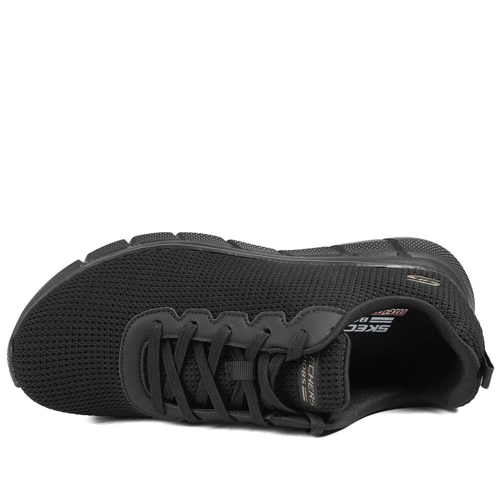 Skechers BOBS Sport B Flex Trainers - SKE43010 / 328 837 - Black - Image 5
