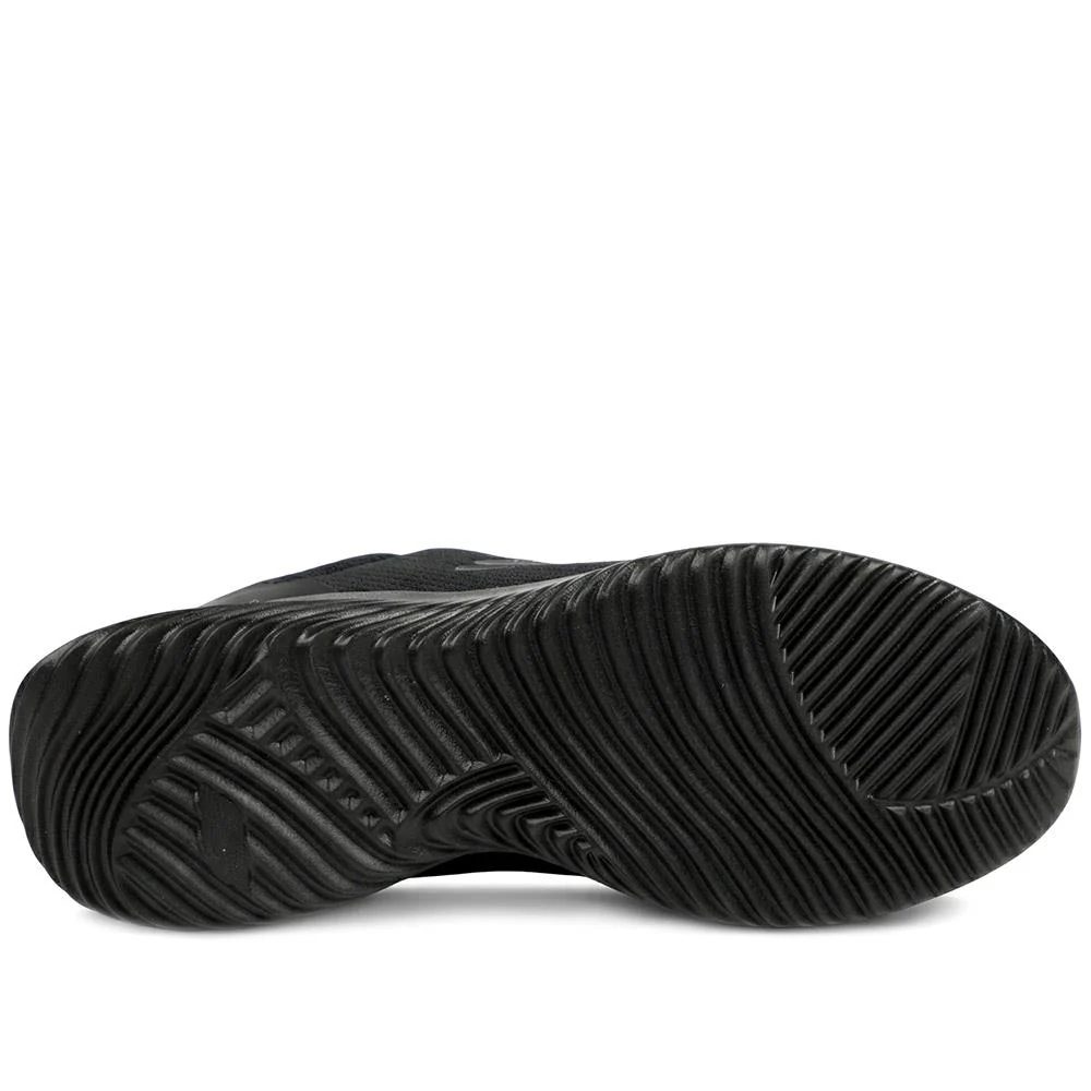Skechers Bounder Arcadia Lace Up Trainers - SKE43049 / 328 705 - Black-Black - Image 5