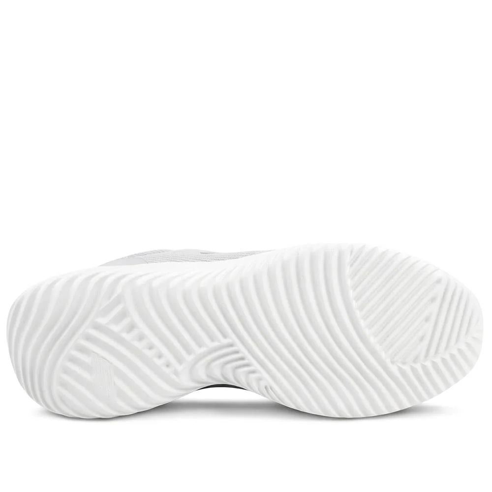 Skechers Bounder Arcadia Lace Up Trainers - SKE43049 / 328 705 - Grey - Image 5