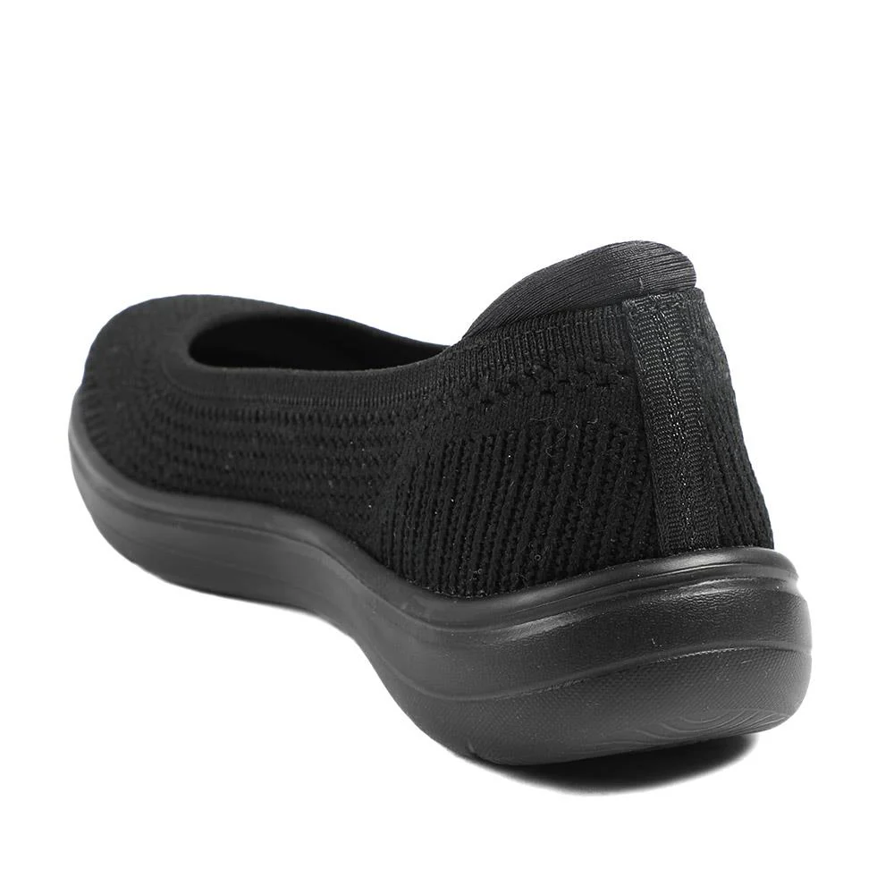 Skechers Breathable Cushioned Pumps - SKE43093 / 328 726 - Black - Image 4