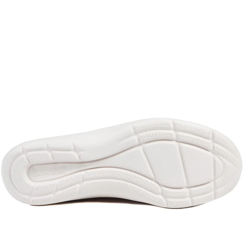 Skechers Breathable Cushioned Pumps - SKE43093 / 328 726 - Mauve - Image 6