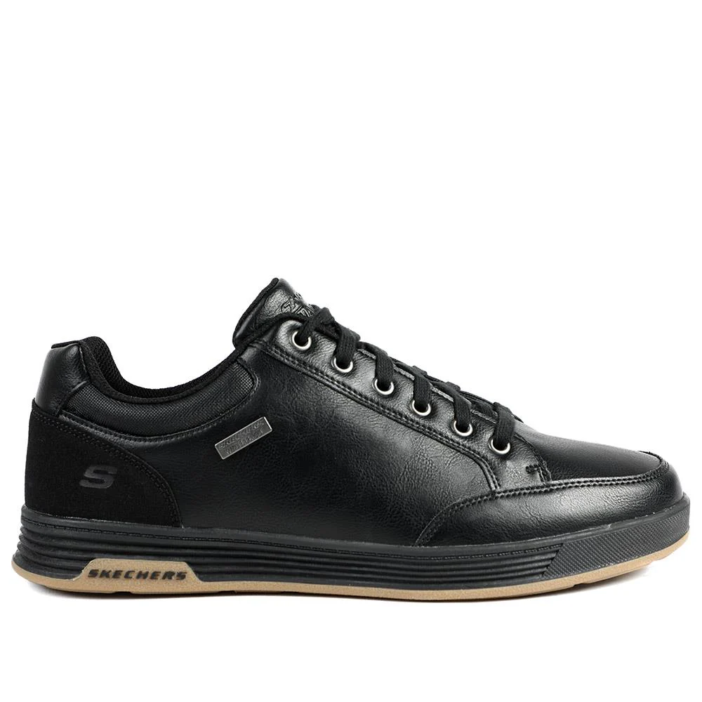 Skechers Cavell Sparkman Waterproof Trainers - SKE40508 / 325 736 - Black - Image 2