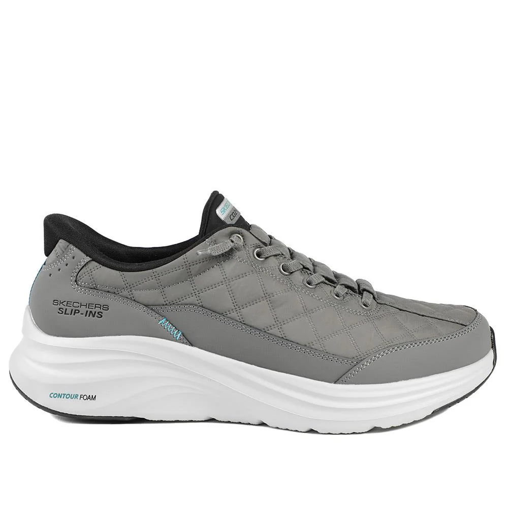 Skechers Contour Foam Cosy Fit Trainers - SKE43502 / 328 720 - Charcoal - Image 3