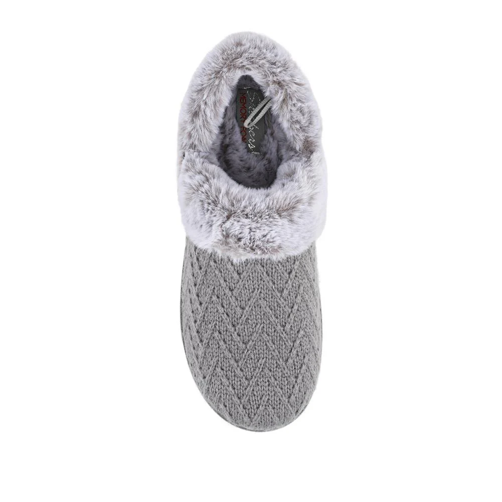 Skechers Cosy Campfire - Girls Night In Slippers - SKE42038 / 327 711 - Grey - Image 4