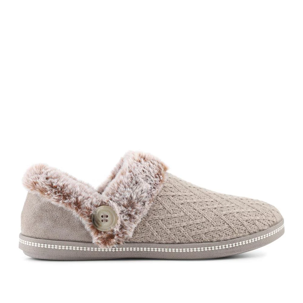 Skechers Cosy Campfire - Girls Night In Slippers - SKE42038 / 327 711 - Taupe - Image 2