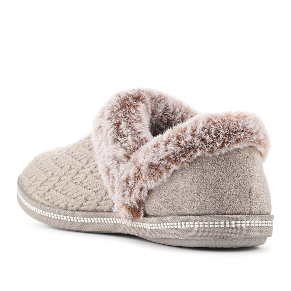 Skechers Cosy Campfire - Girls Night In Slippers - SKE42038 / 327 711 - Taupe - Image 3