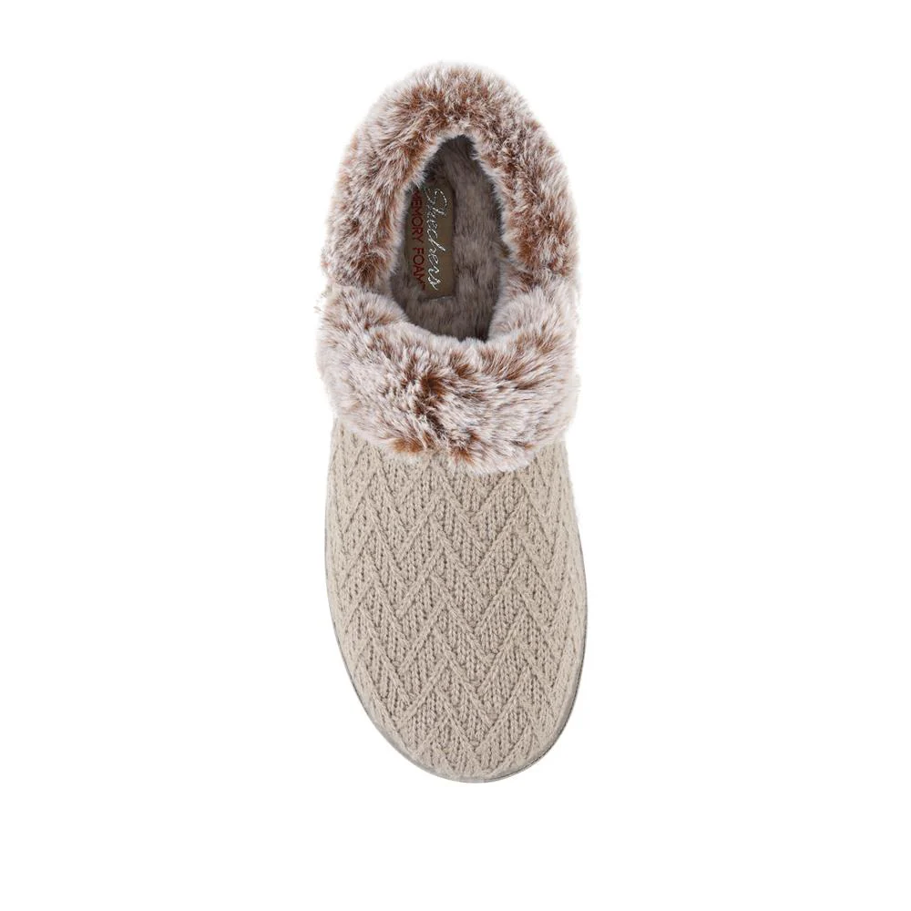 Skechers Cosy Campfire - Girls Night In Slippers - SKE42038 / 327 711 - Taupe - Image 4