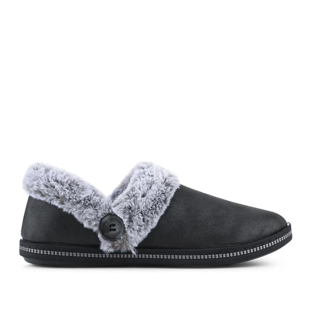Skechers Cosy Campfire - Girls Night In Slippers - SKE42039 / 327 713 - Black - Image 2