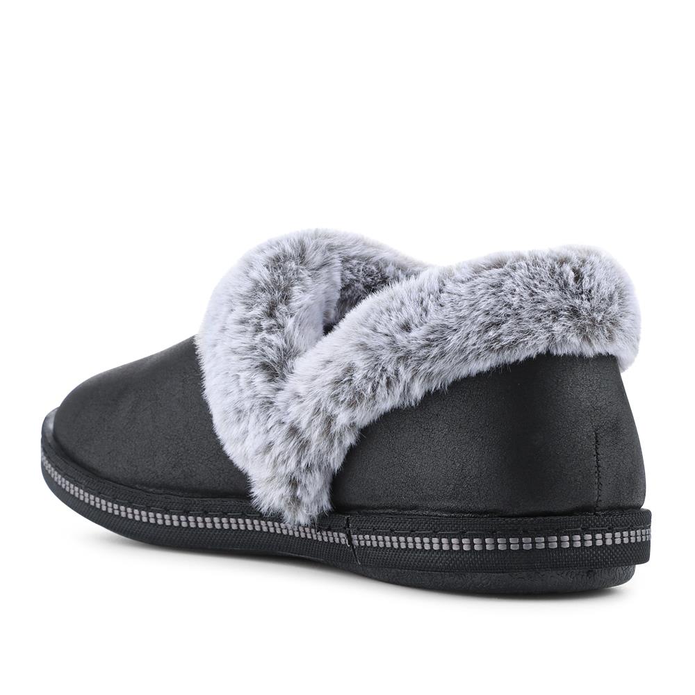Skechers Cosy Campfire - Girls Night In Slippers - SKE42039 / 327 713 - Black - Image 3