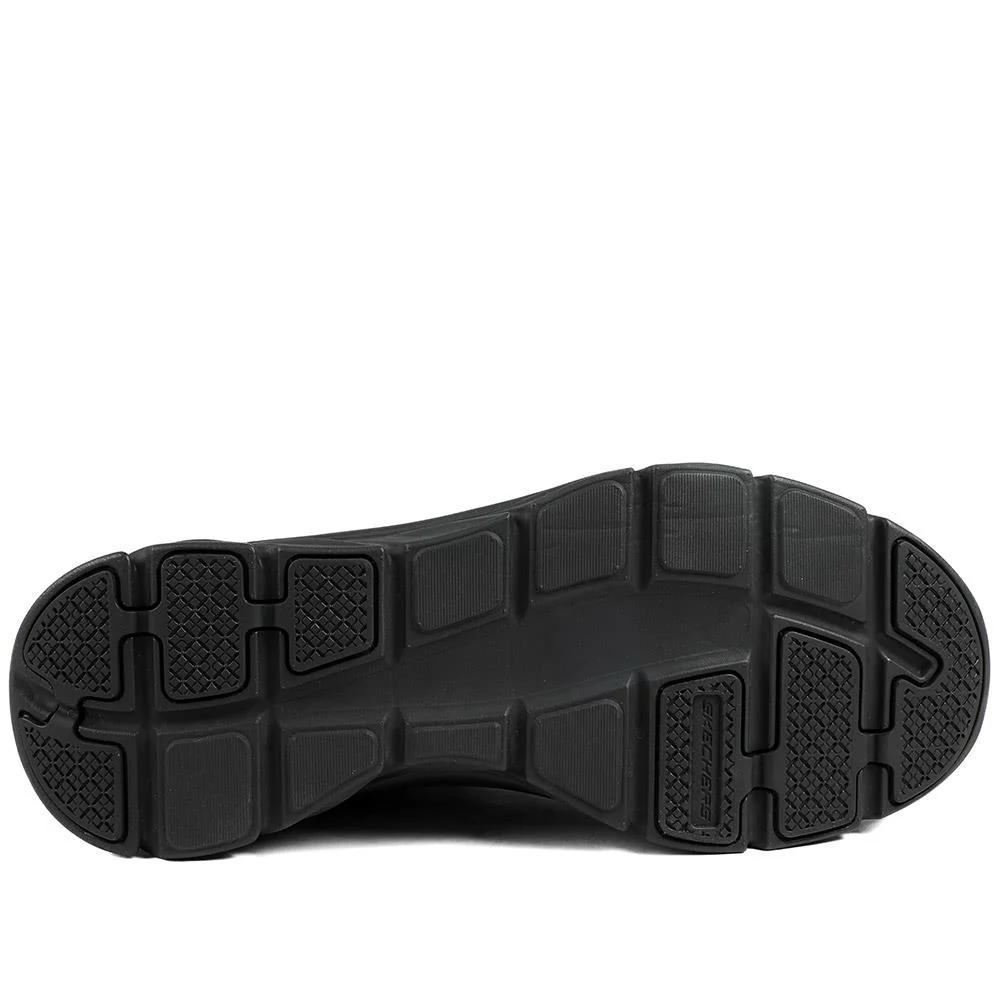 Skechers Cushion Walker Tobo Trainers - SKE43047 / 328 706 - Black-Black - Image 6