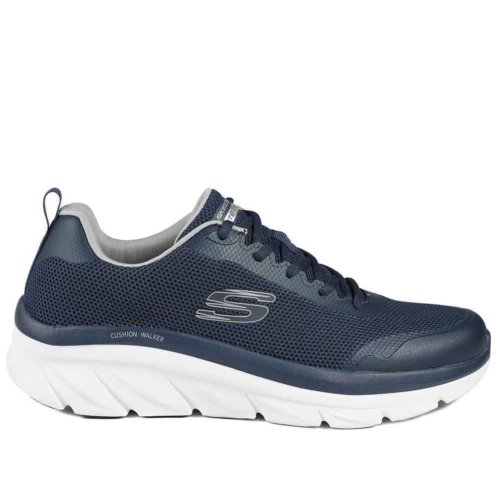 Skechers Cushion Walker Tobo Trainers - SKE43047 / 328 706 - Navy - Image 3