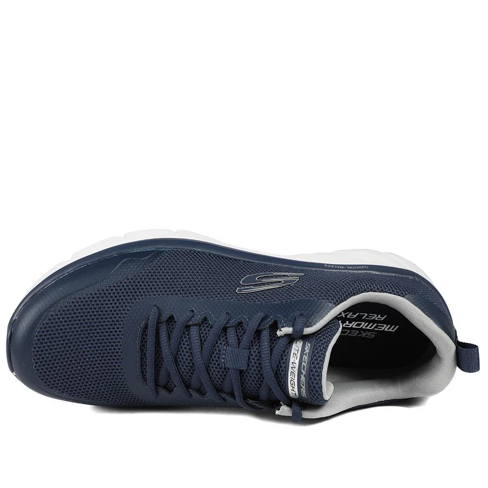Skechers Cushion Walker Tobo Trainers - SKE43047 / 328 706 - Navy - Image 5
