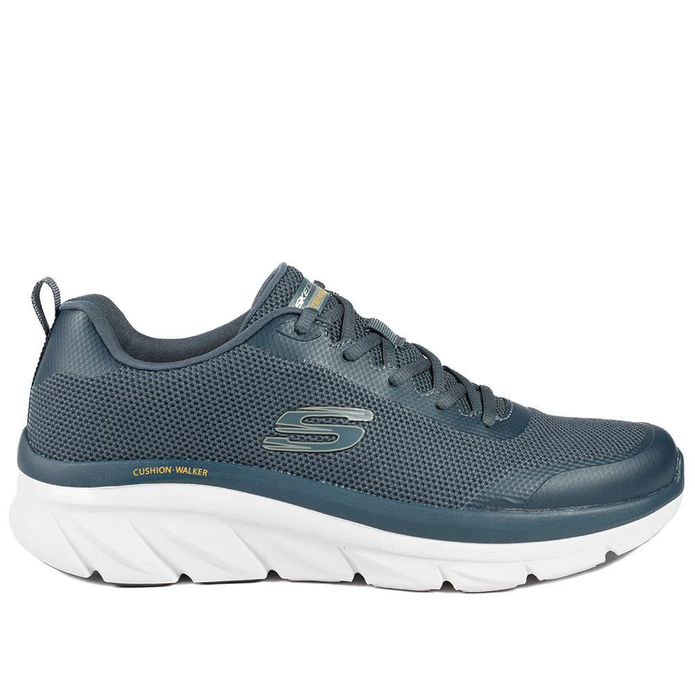 Skechers Cushion Walker Tobo Trainers - SKE43047 / 328 706 - Slate - Image 3