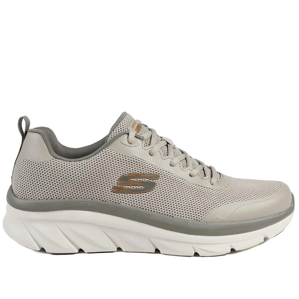 Skechers Cushion Walker Tobo Trainers - SKE43047 / 328 706 - Taupe - Image 3