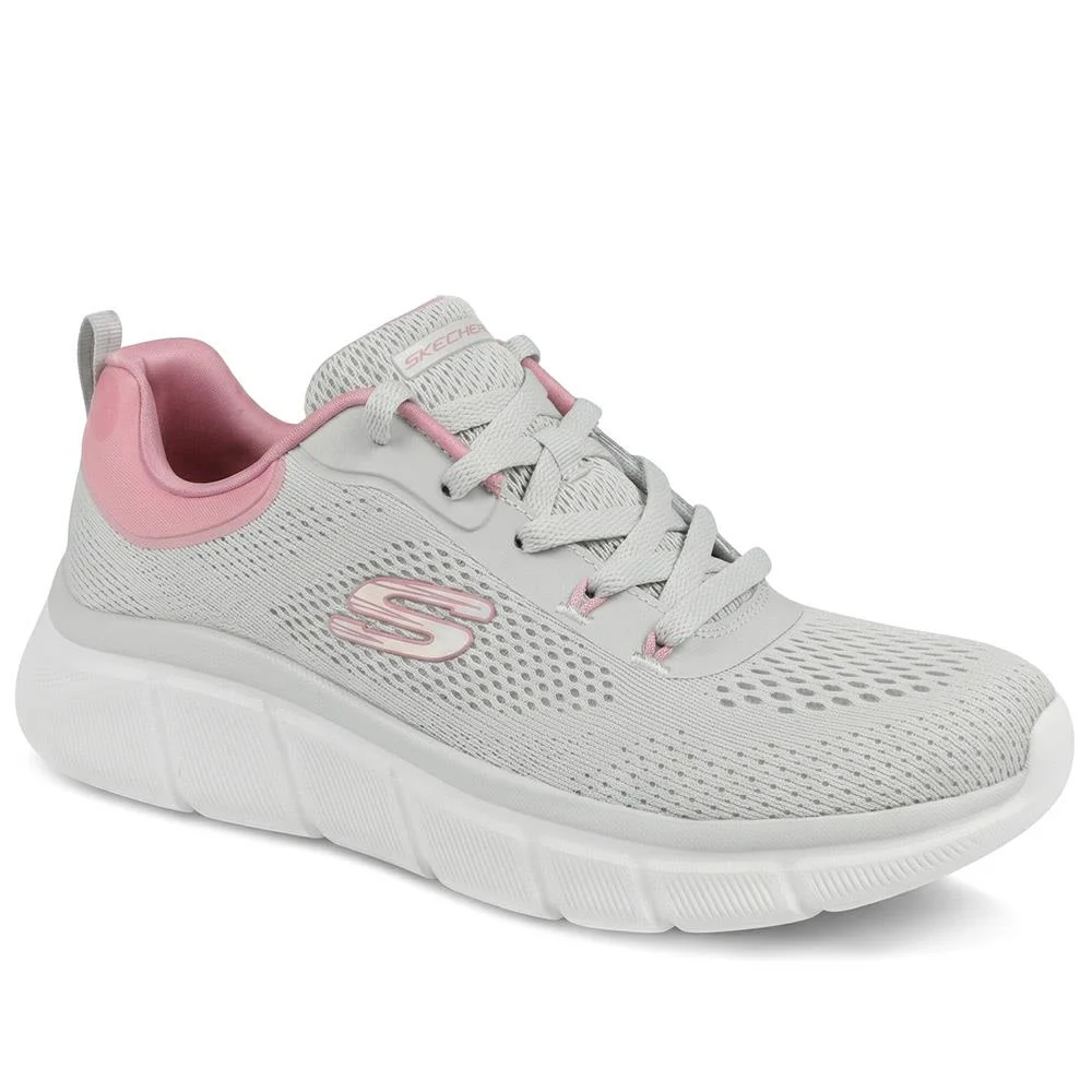 Skechers Cushioned Lace Up Trainers - SKE43017 / 328 683 - Image 2