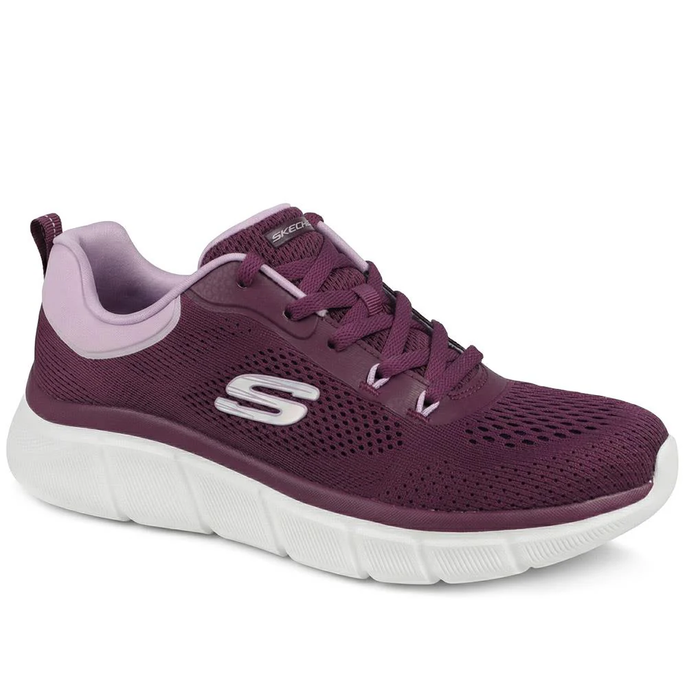 Skechers Cushioned Lace Up Trainers - SKE43017 / 328 683 - Image 4