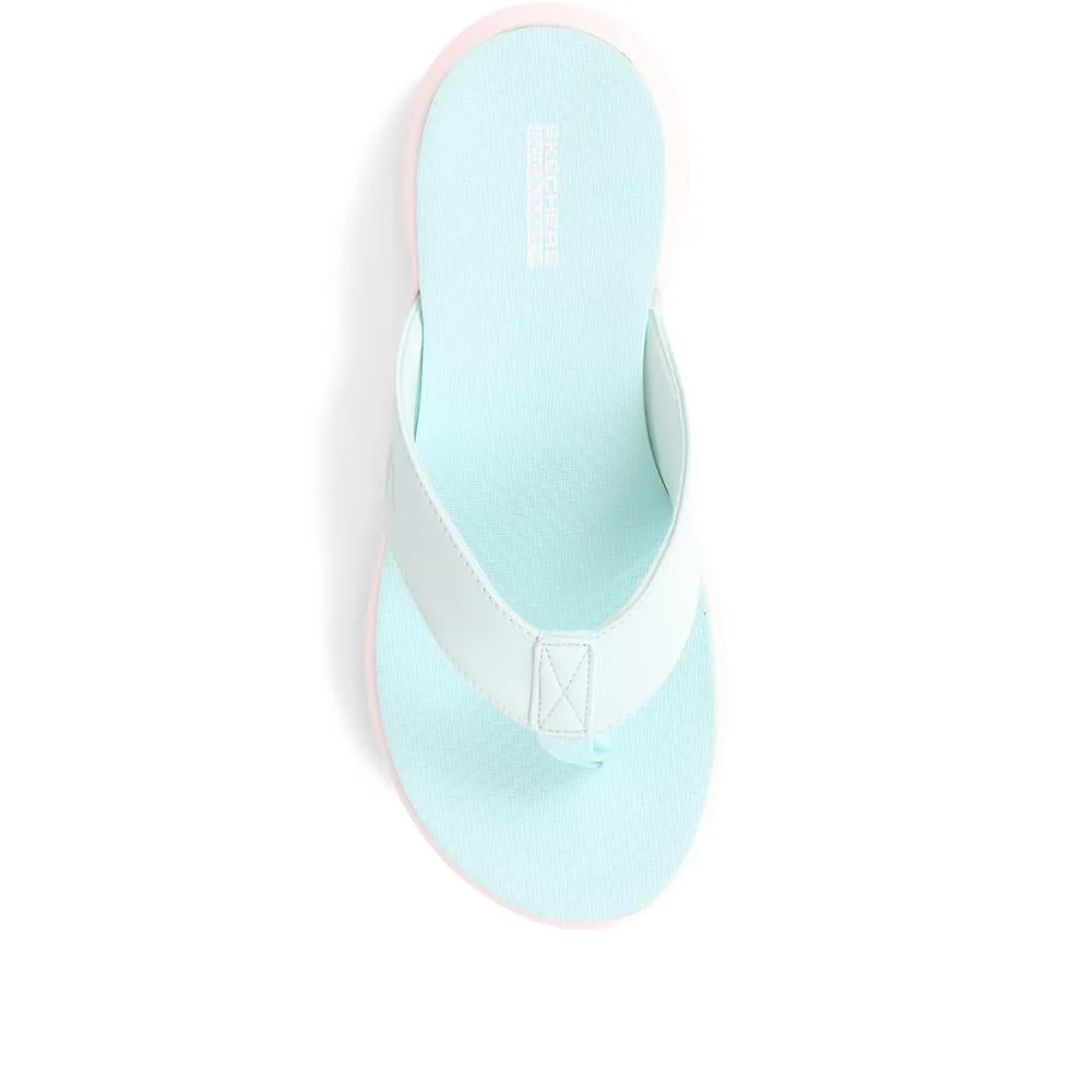 Skechers Cushioned Sandals - SKE37202 / 323 777 - Aqua - Image 3