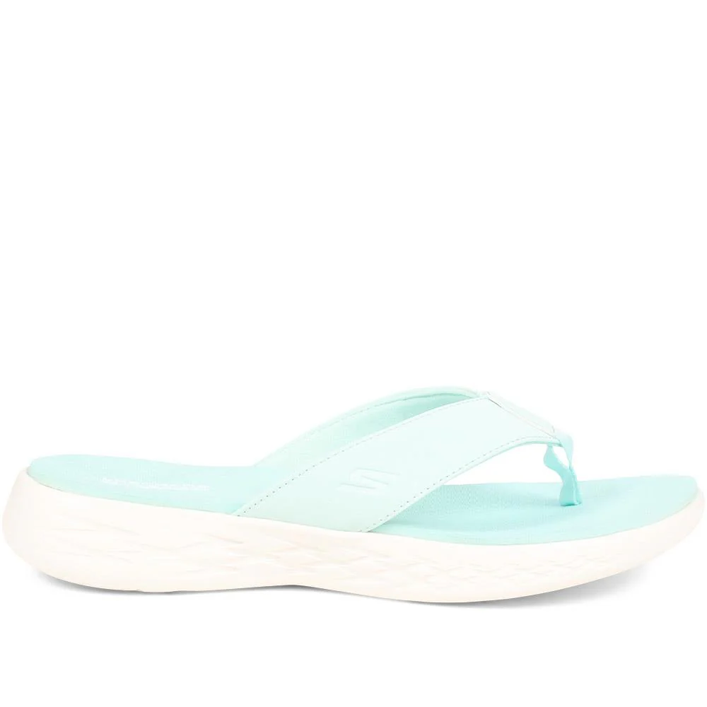 Skechers Cushioned Sandals - SKE37202 / 323 777 - Aqua - Image 5