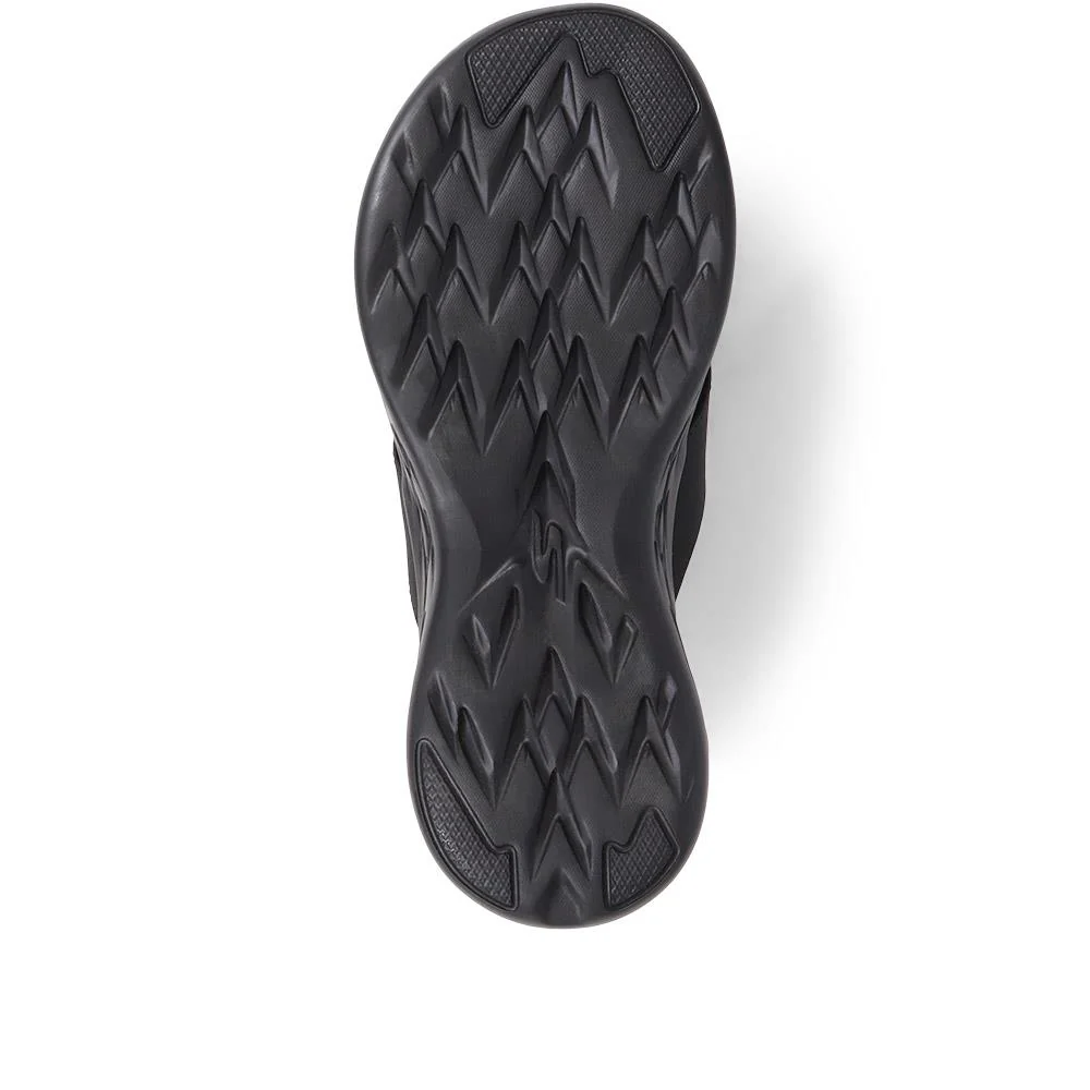 Skechers Cushioned Sandals - SKE37202 / 323 777 - Black - Image 5