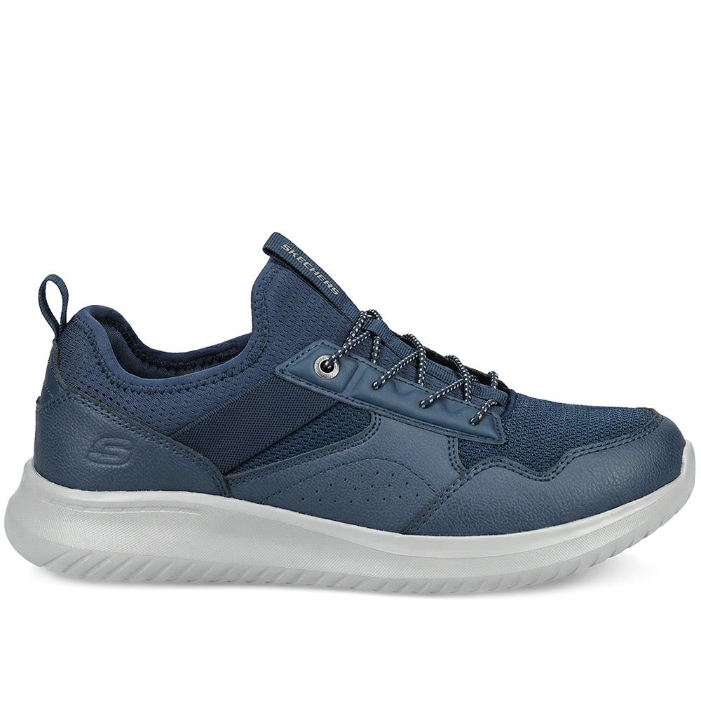 Skechers Dawson Monterey Bungee Lace Trainers - SKE43045 / 328 931 - Navy - Image 2