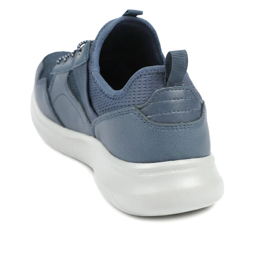 Skechers Dawson Monterey Bungee Lace Trainers - SKE43045 / 328 931 - Navy - Image 3