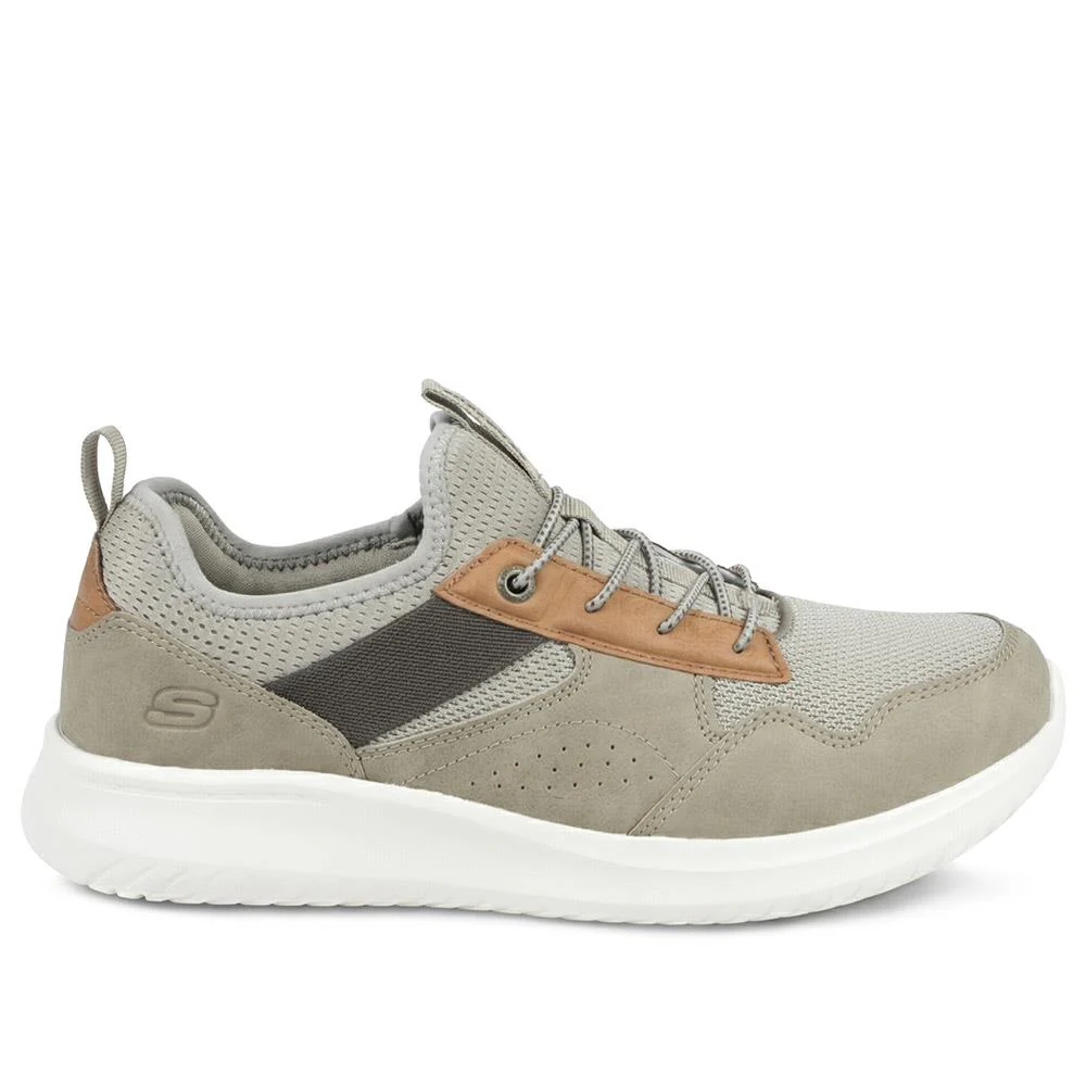 Skechers Dawson Monterey Bungee Lace Trainers - SKE43045 / 328 931 - Taupe - Image 2