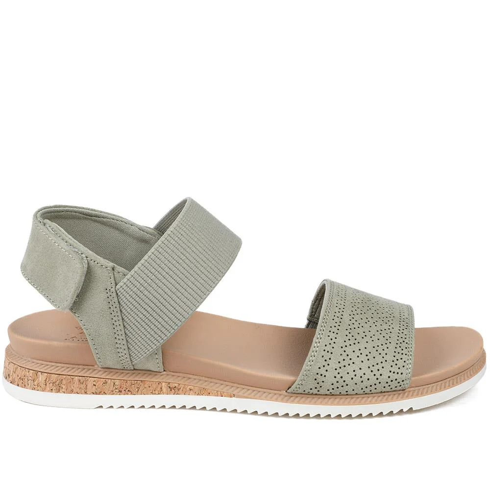 Skechers Desert Kiss Low TOP LOOK Sandals - SKE43544 / 329 432 - Olive - Image 2