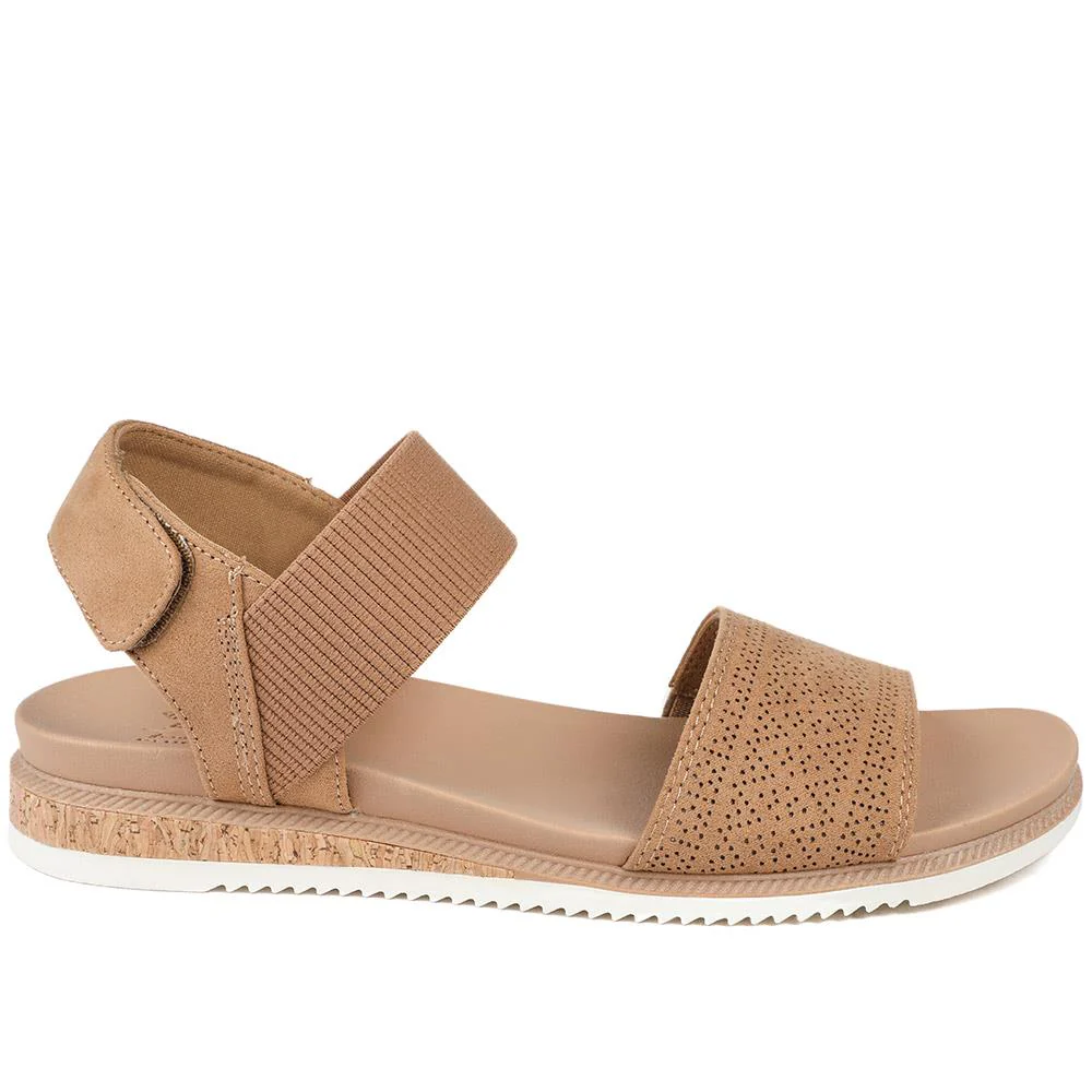Skechers Desert Kiss Low TOP LOOK Sandals - SKE43544 / 329 432 - Tan - Image 2
