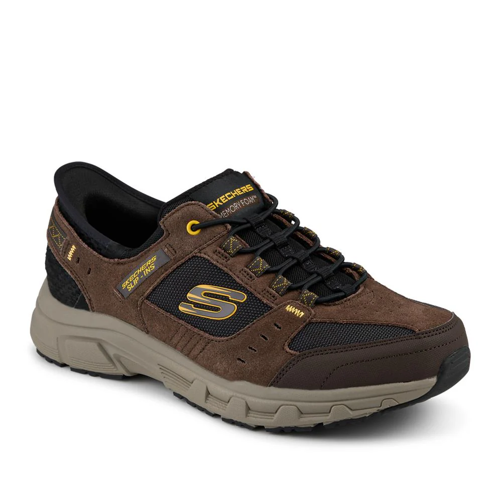 Skechers Extra-Wide Memory Foam Slip-In Trainers - SKE42016 / 327 827