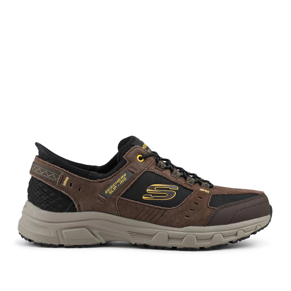 Skechers Slip-ins: Extra Wide Memory Foam Trainers - SKE42016 / 327 827 - Brown - Image 3