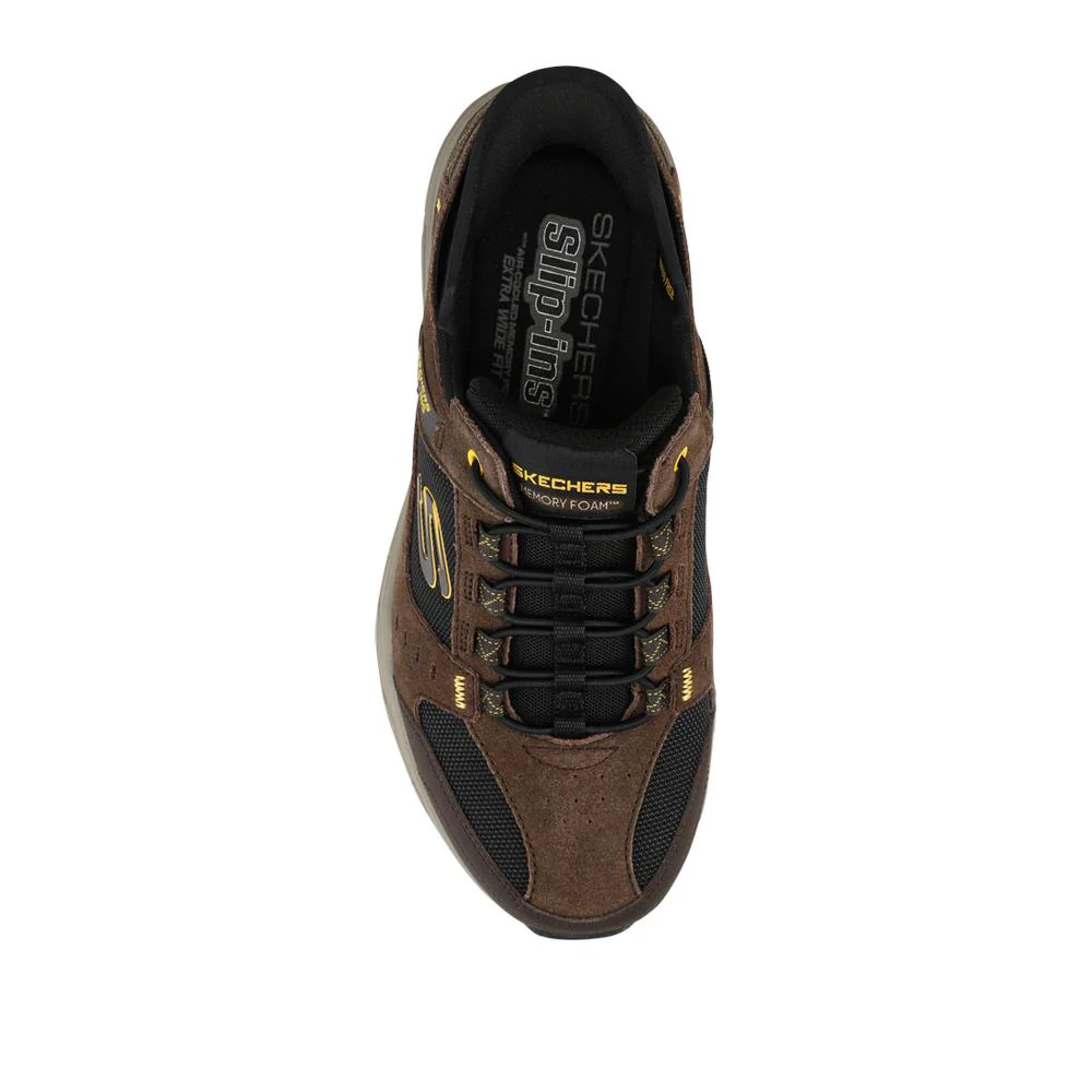 Skechers Slip-ins: Extra Wide Memory Foam Trainers - SKE42016 / 327 827 - Brown - Image 5