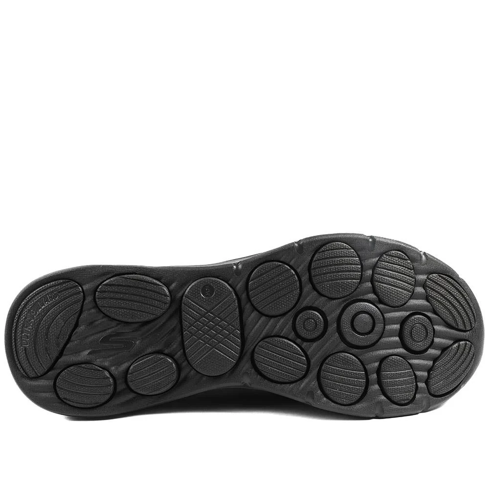 Skechers Extra Wide Slip-ins Go Walk 8 Trainers - SKE43528 / 328 731 - Black-Black - Image 6