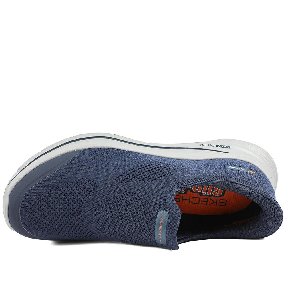 Skechers Extra Wide Slip-ins Go Walk 8 Trainers - SKE43528 / 328 731 - Navy - Image 5